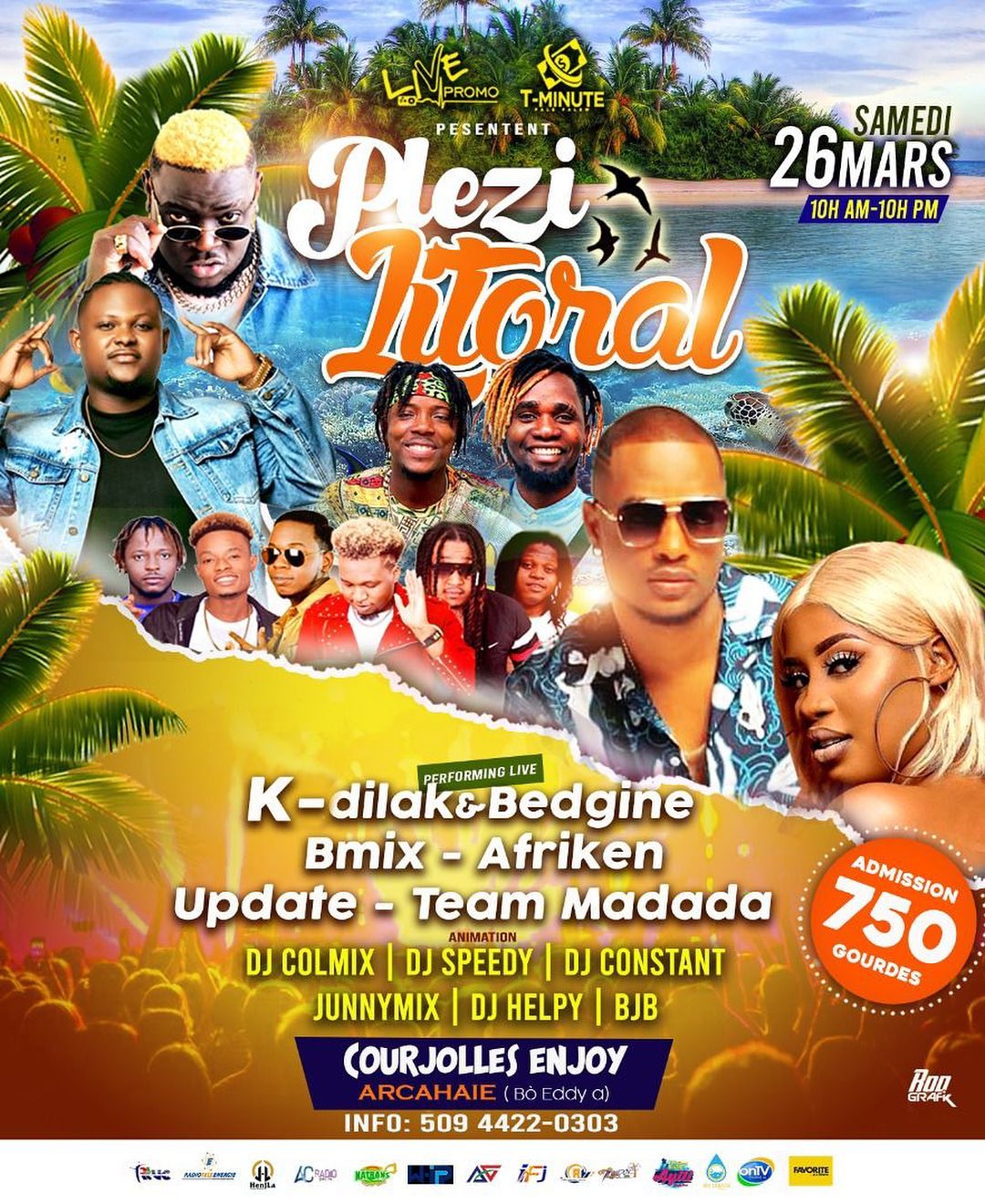 Plezi litoral 😇🌥🌊 @livepromo haiti @t minutehaiti Swiv mwen @luc promo